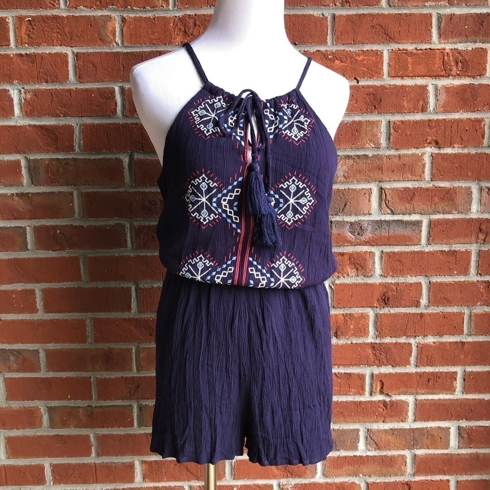 Lily Rose Romper with Tassels - Size‎ S